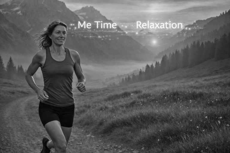 the lean solopreneur building in a trail run between a busy work day.