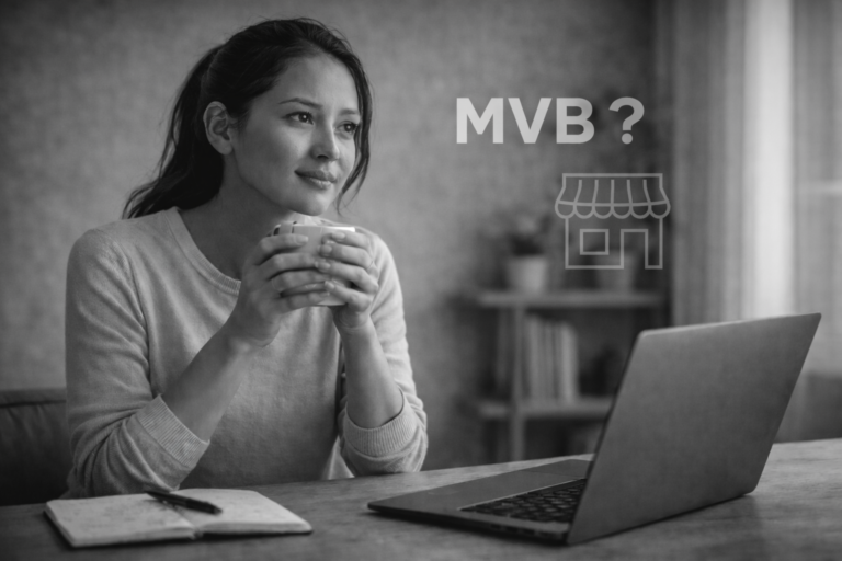 Ecommerce founder reflecting on a minimum viable boutique approach to building a business with limited capital and energy.