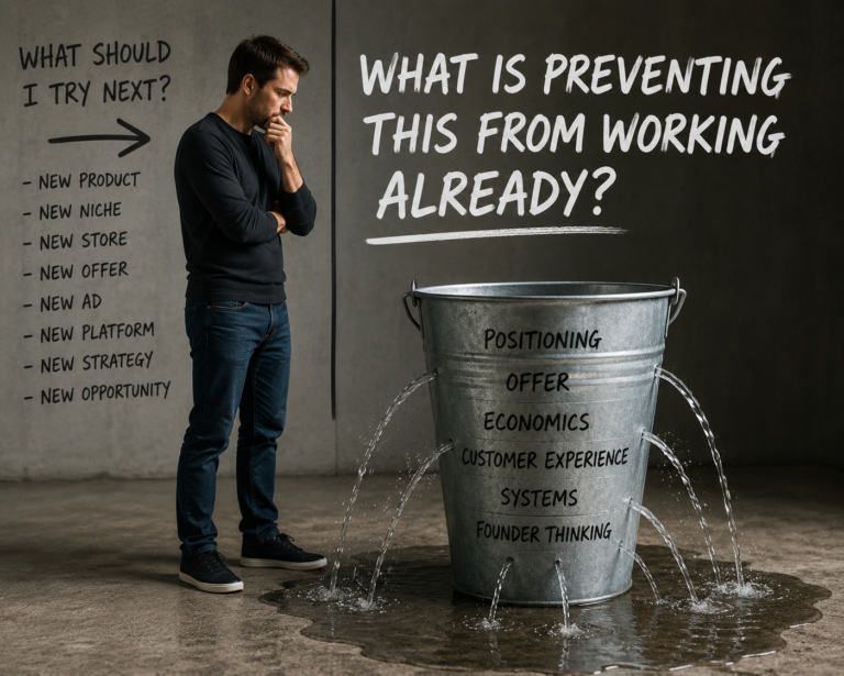 The opportunity gap. Shiny object syndrome in ecommerce...