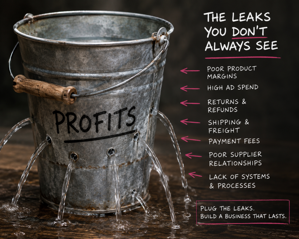 Leaks you do not see with logistics